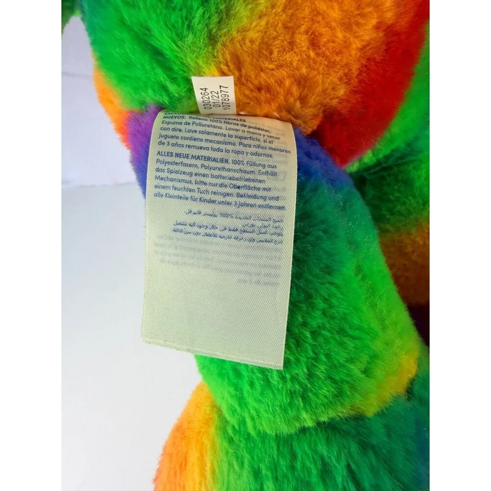 Build-A-Bear Rainbow Pride Frog~Retired 16